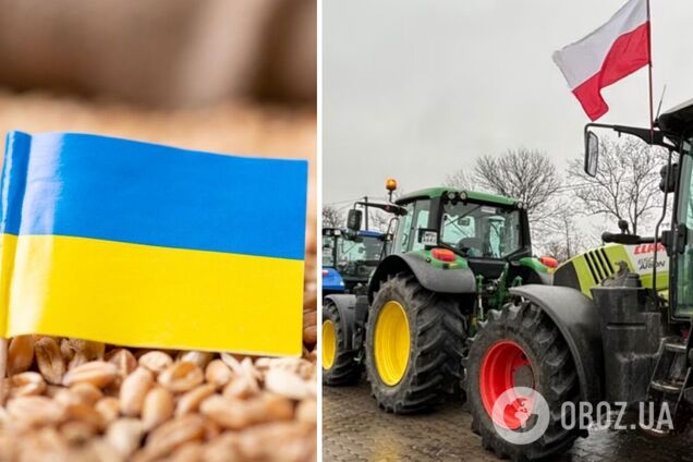 В Польше запретили украинские продукты