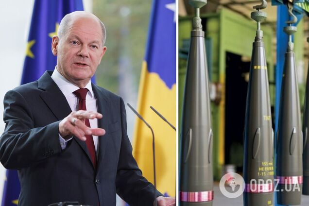 Путинская Россия представляет угрозу: Шольц призвал увеличить производство оружия в Европе