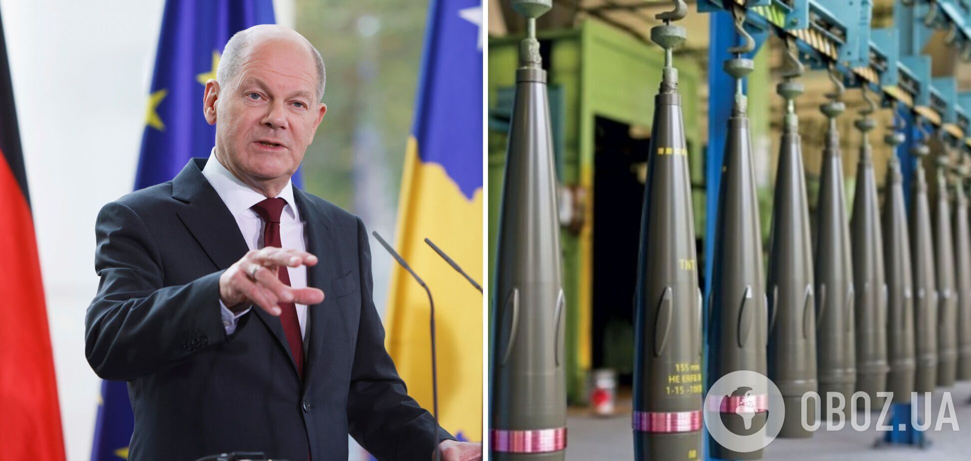 Путинская Россия представляет угрозу: Шольц призвал увеличить производство оружия в Европе