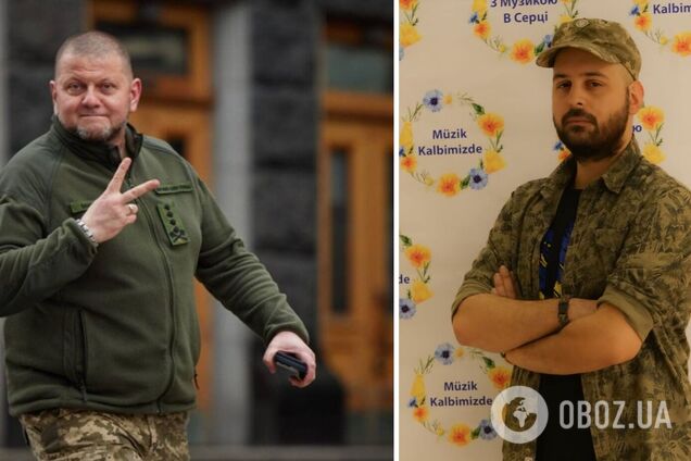 Турецький співак присвятив пісню Валерію Залужному, але виконав її голосом жінки. Відео