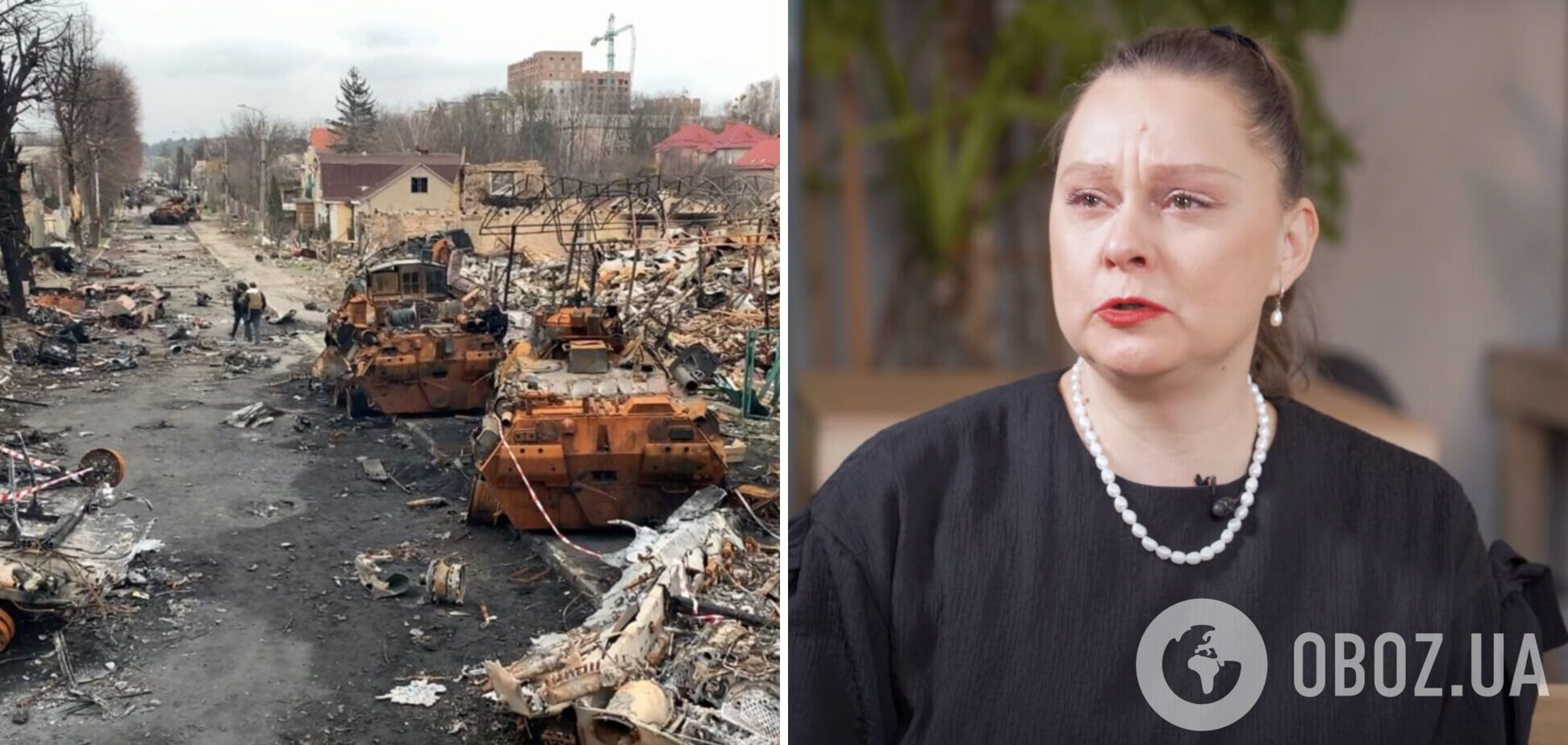 'Буча – это постановка': украинская актриса Виталина Библив расплакалась, рассказывая о родне в России и тете и дяде в оккупации