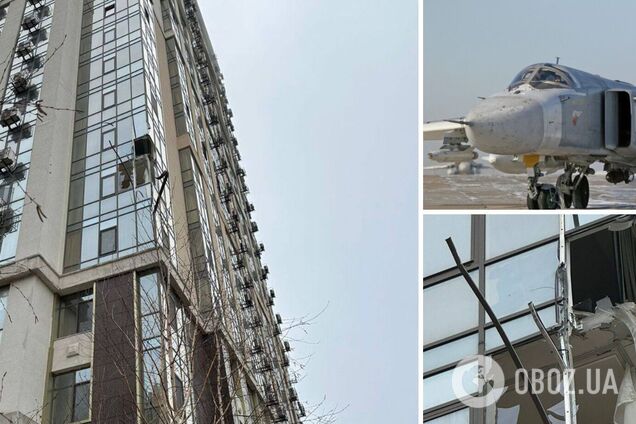 В Одессе сбили российскую ракету Х-59: обломками повредило здание. Фото