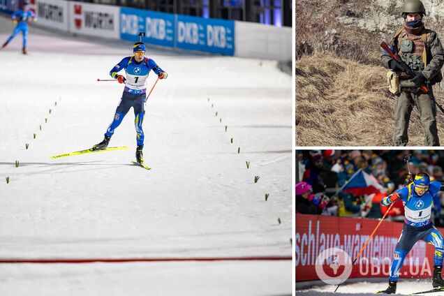 Сборная Украины по биатлону сняла чемпиона мира, служившего в нацгвардии, с гонки ЧМ-2024