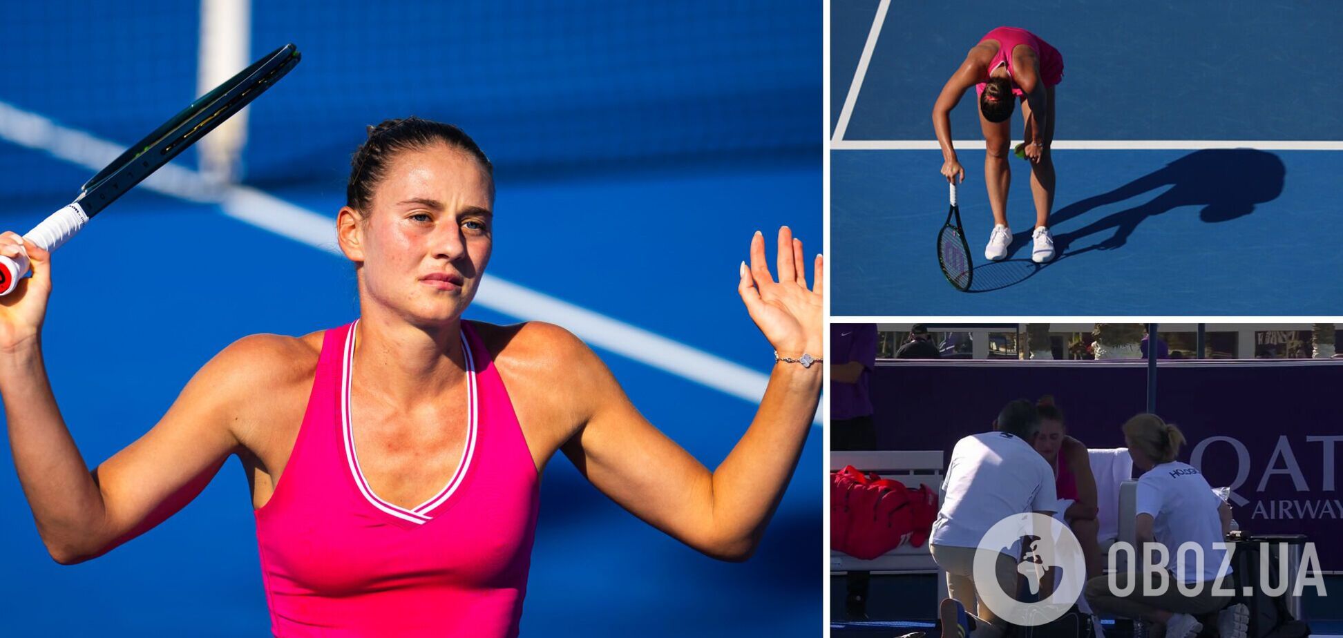 Знаменитая украинская теннисистка отказалась продолжать матч против россиянки, снявшись с турнира. Видео