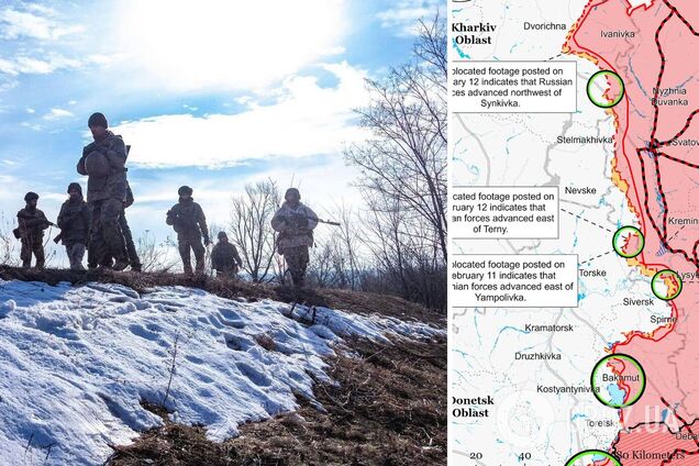 Силы обороны добились успехов на линии Купянск – Сватово – Кременная: окупанты продолжают наступление. Карта