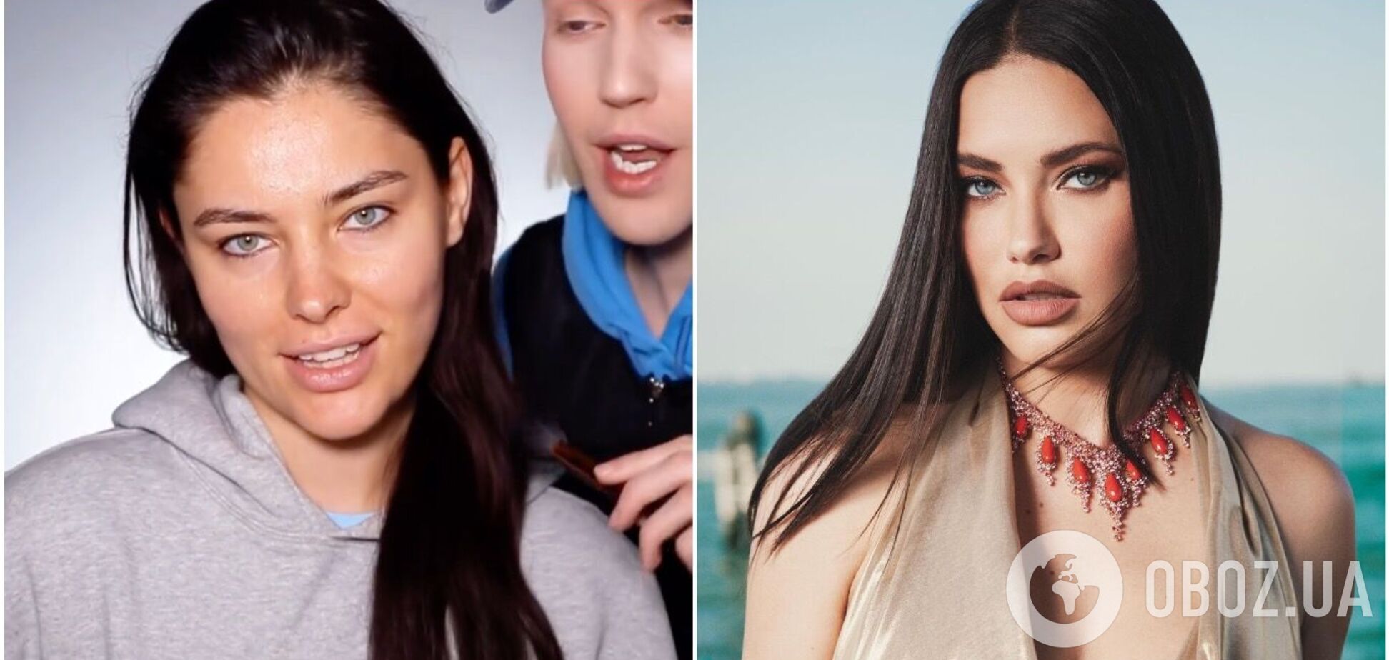 'Мисс Украина Вселенная-2023' без макияжа поразила невероятным сходство с супермоделью Адрианой Лимой. Фото