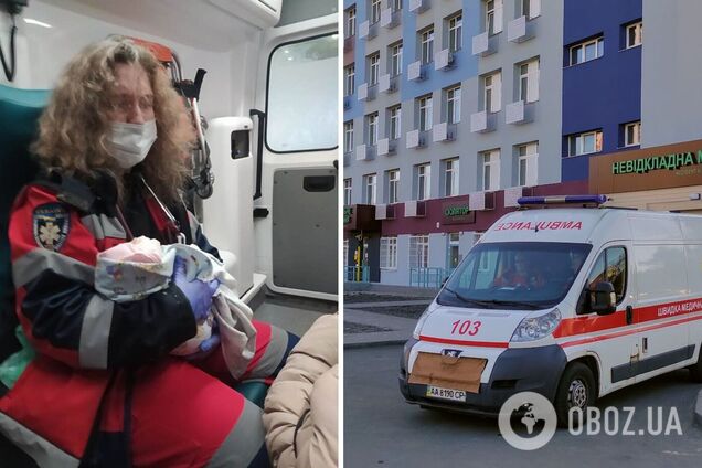 Врачи принимали роды в машине 'скорой'