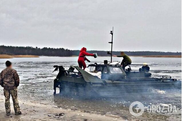Ребенок провалился под лед 13 февраля