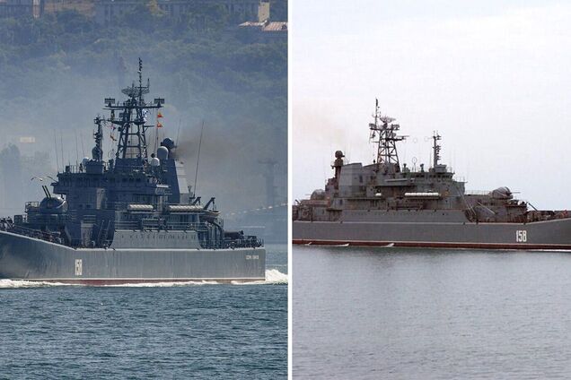 'Засветился' во время агрессии России против Грузии: что известно об БДК 'Цезарь Куников', пораженный в оккупированном Крыму