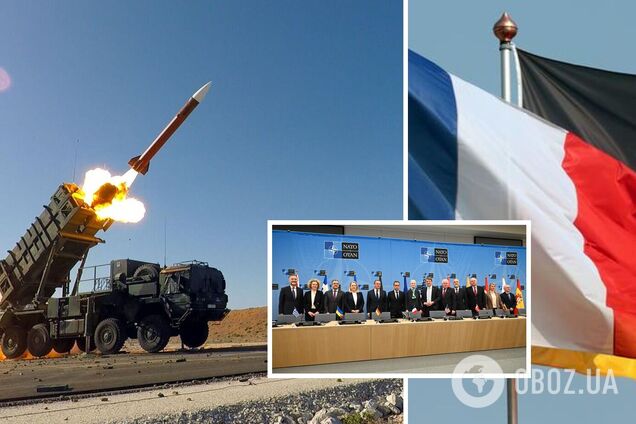 Франция и Германия подписали соглашение о создании 'коалиции ПВО' для Украины