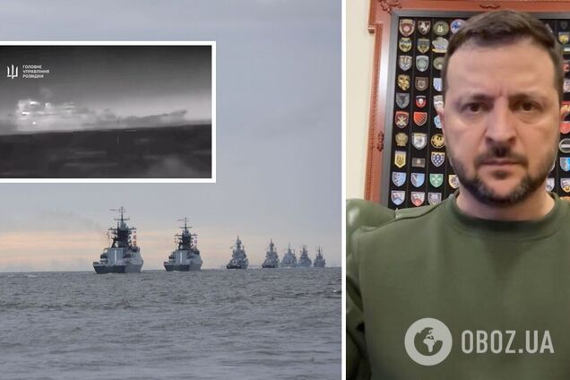 Зеленский: сегодня добавилось безопасности в Черном море, мы очистим его от российских террористических объектов