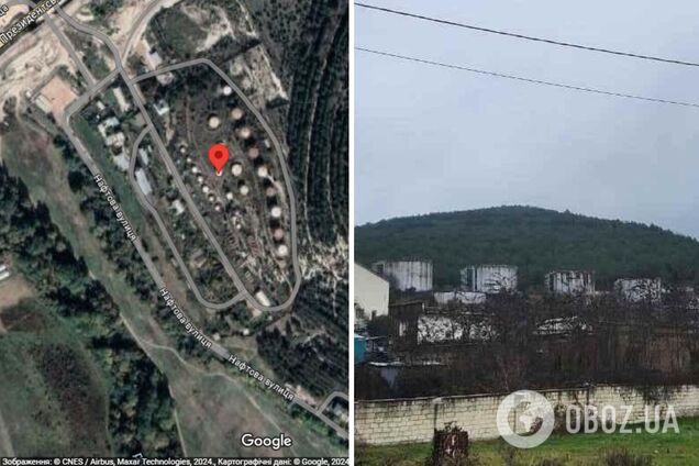 Нефтебаза захватчиков во временно оккупированном Крыму