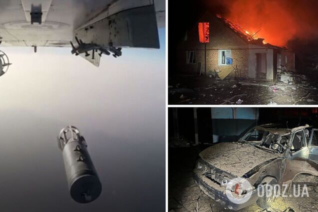 Росіяни обстріляли Харківщину керованими авіабомбами: одна влучила в авто, загинуло подружжя. Фото