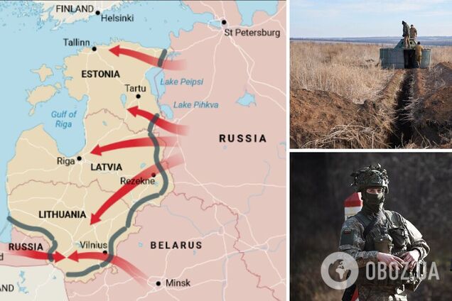 Взялись за строительство укреплений и бункеров: как страны Балтии готовятся к возможному вторжению РФ