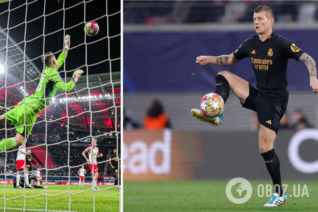 Пришлось вмешиваться Анчелотти: Лунин устроил перепалку с легендой 'Реала' после матча ЛЧ