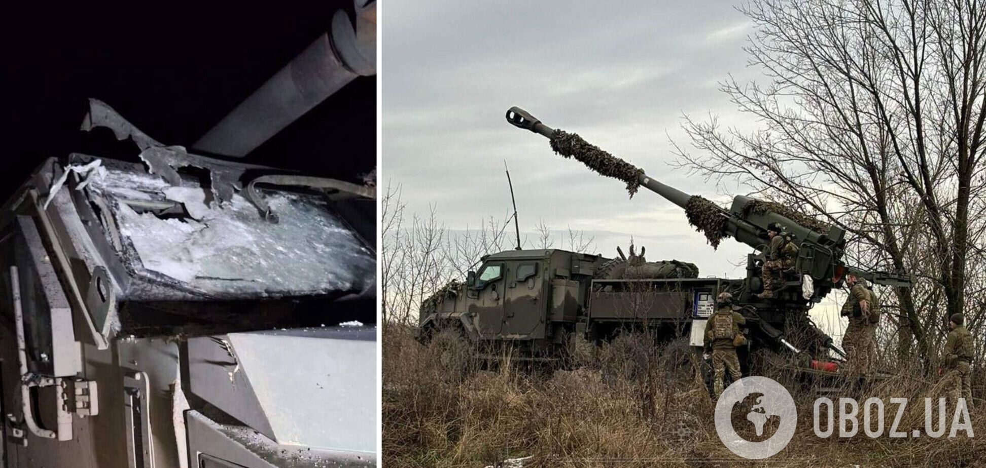 Броня САУ 'Богдана' спасла жизнь украинских защитников после попадания вражеского дрона-камикадзе