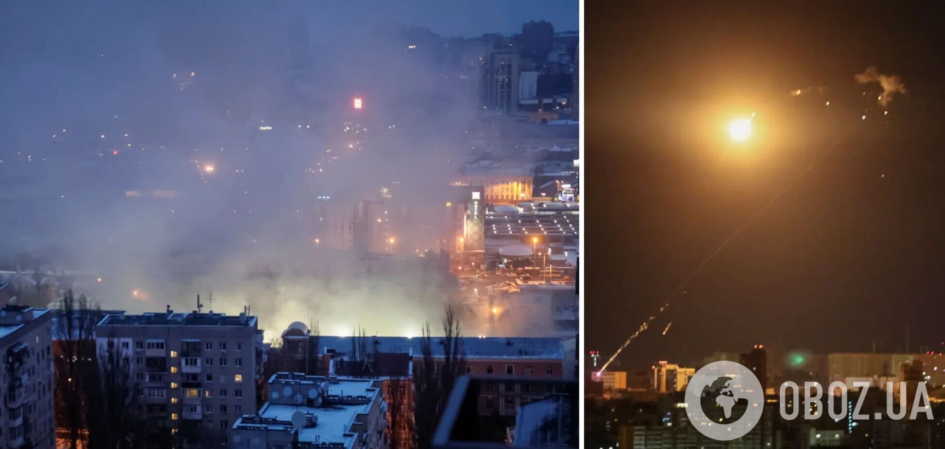 У Києві під час тривоги прогриміли вибухи: сили ППО знищили всі ракети, якими ворог атакував столицю