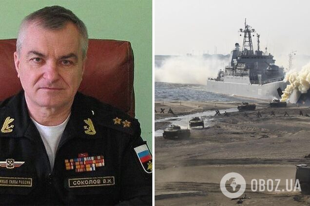 Командувача Чорноморського флоту РФ зняли з посади після знищення ВДК 'Цезар Куніков' – росЗМІ