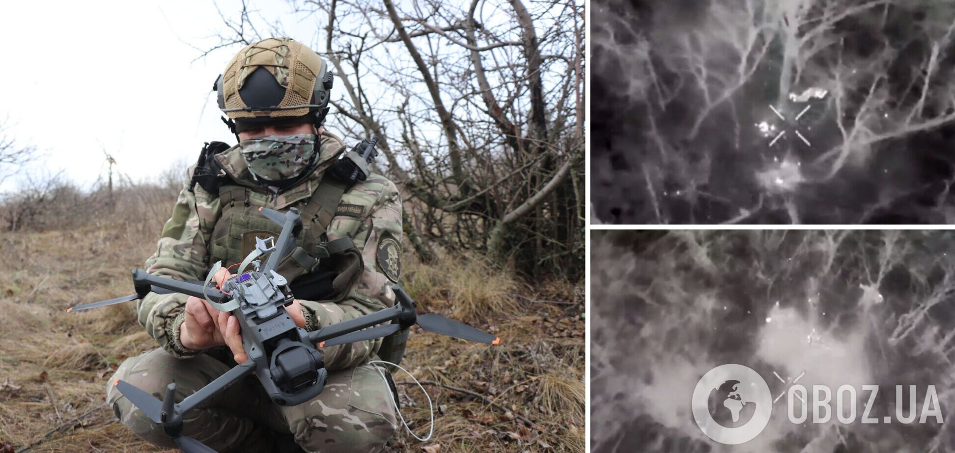 Оккупанты пытались воспользоваться темным временем суток: в НГУ показали удачную охоту на врага. Видео