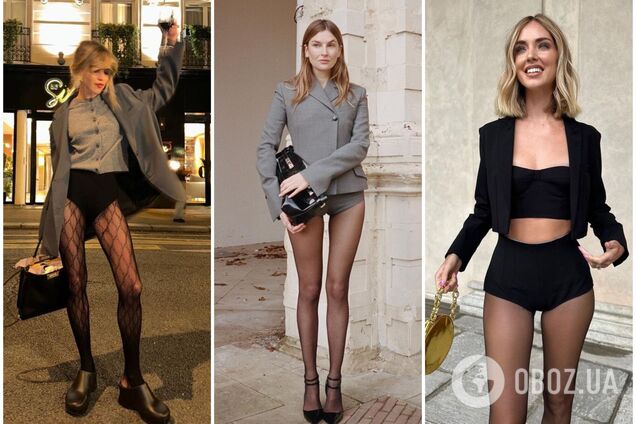 Белье как верхняя одежда: как носить непонятный тренд 2024 года 'без штанов'