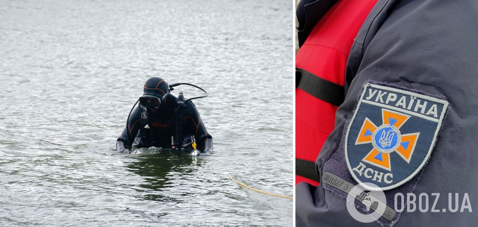 Рятувальники доправили тіло загиблої на берег