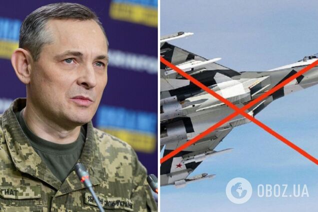 Забрасывали украинские позиции КАБами: в Воздушных силах объяснили важность сбивания Су-34 и Су-35