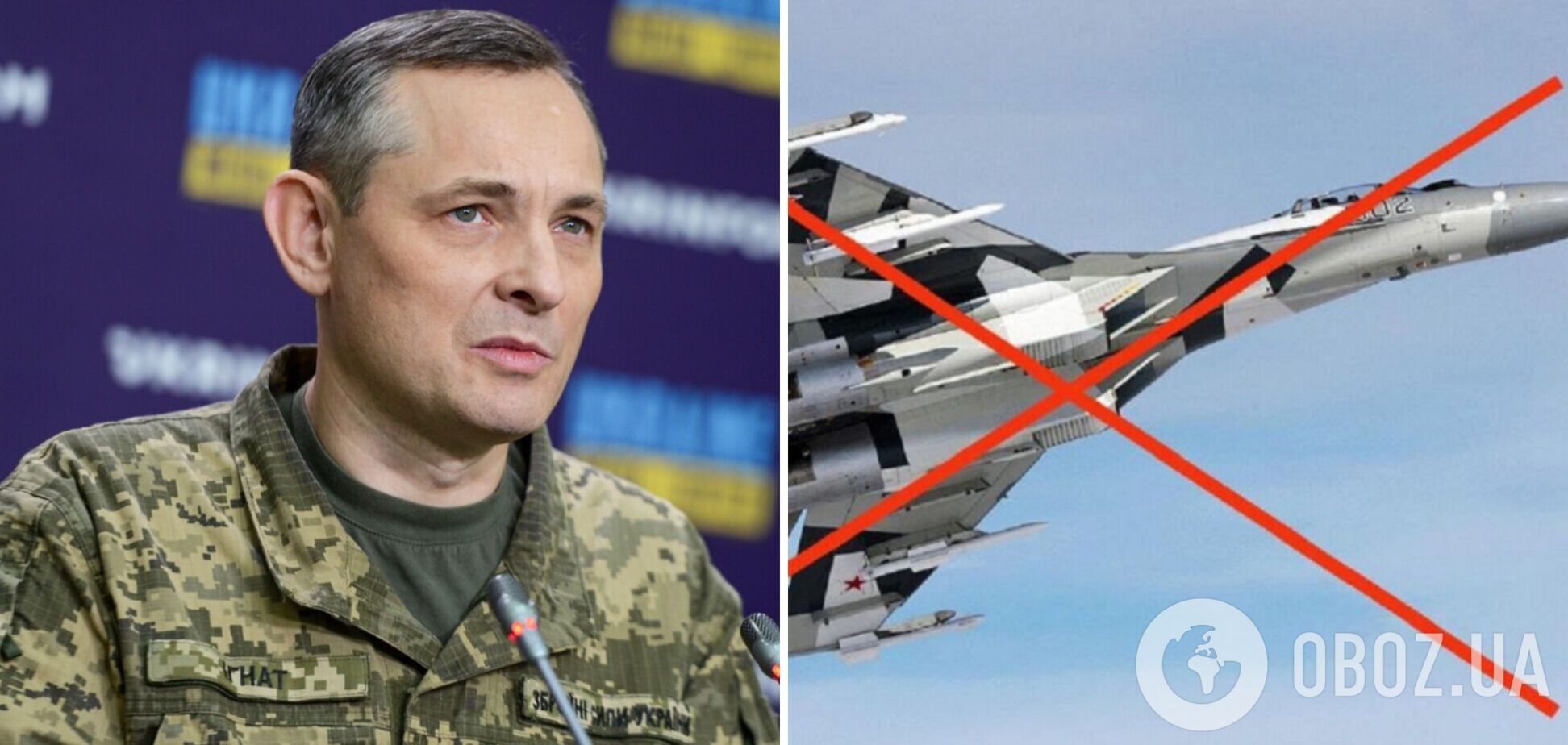 Закидали українські позиції КАБами: у Повітряних силах пояснили важливість збиття Су-34 і Су-35