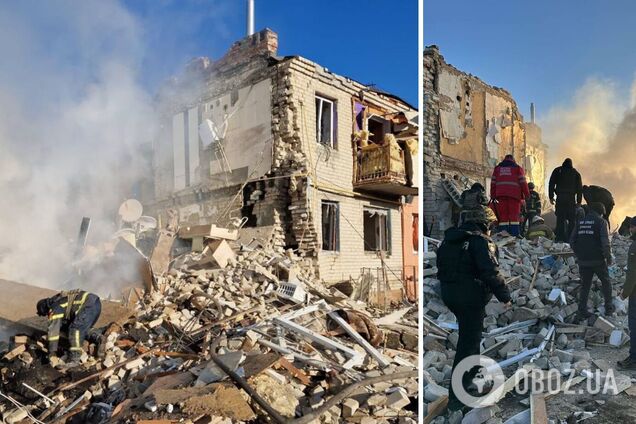 Россияне обстреляли Купянск тяжелыми авиабомбами: разрушены жилые дома, есть пострадавшие. Фото
