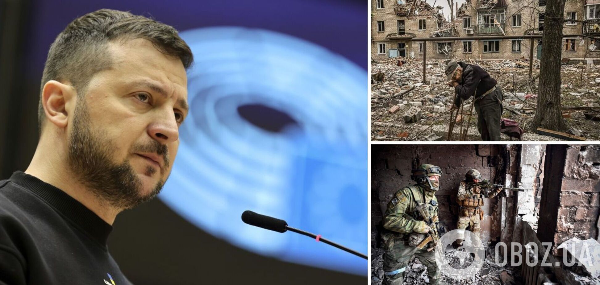 'Україна може перемогти': Зеленський прокоментував ситуацію в Авдіївці і вказав на ризики для Європи