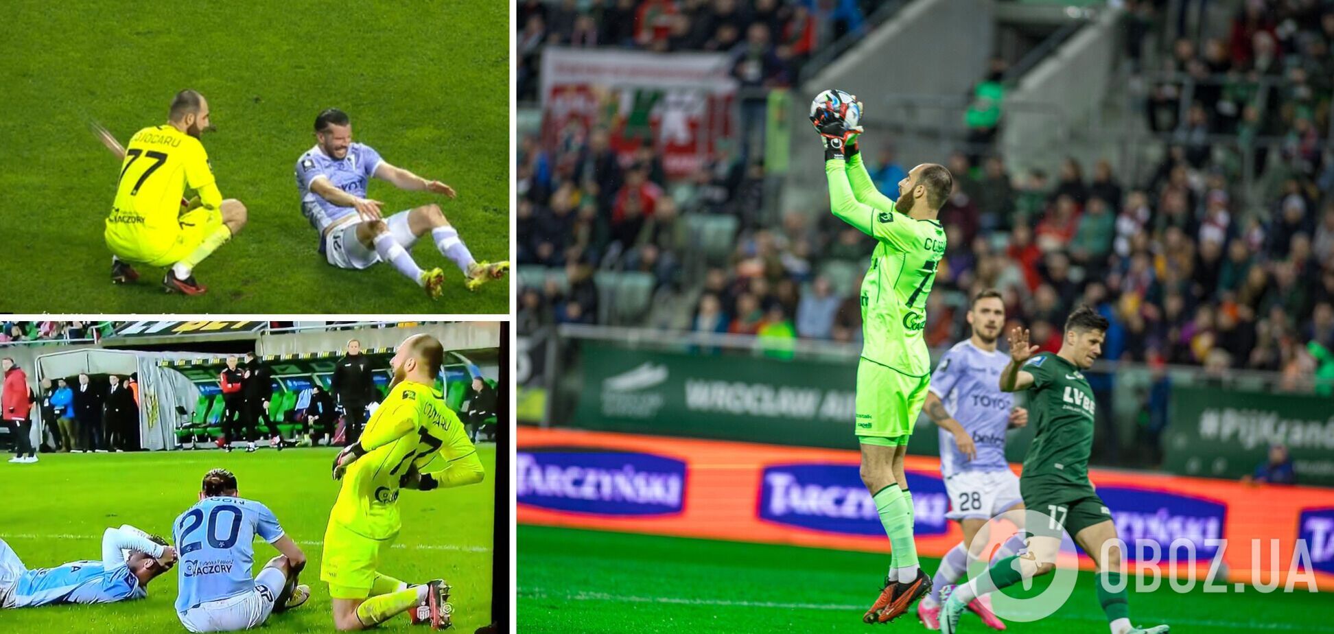 Вратарь, выступавший в УПЛ, получил 'самую страшную травму века'. Видео собрало 700 000 просмотров за неделю