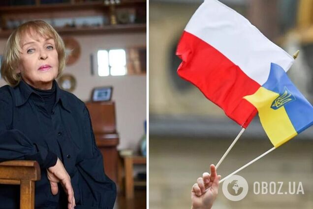Ада Роговцева обратилась к женщинам Польши из-за войны в Украине. Видео