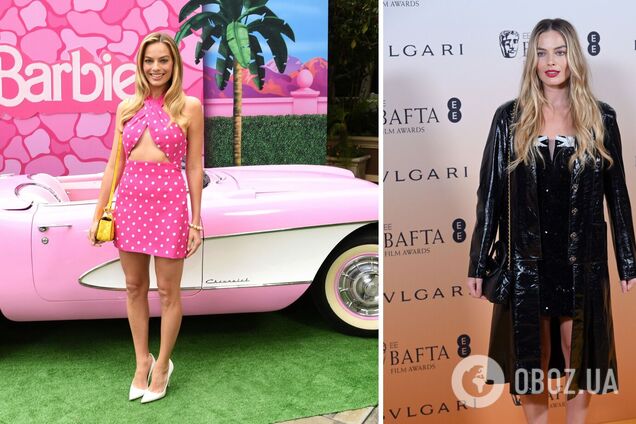 Більше не в рожевому: зірка 'Барбі' Марго Роббі здивувала стильним образом із чорним шкіряним плащем. Фото