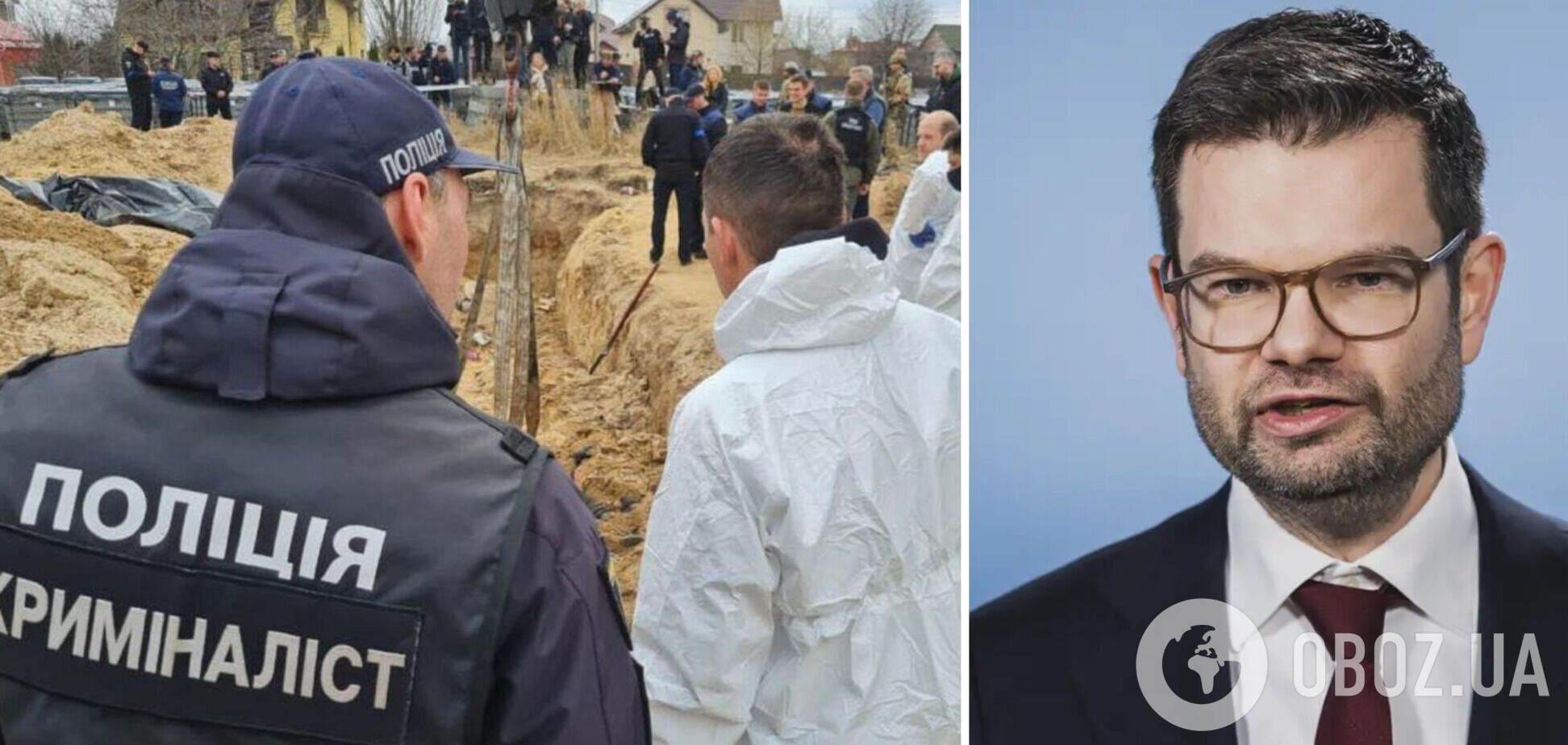 Влада Німеччини зібрала вже понад 500 свідчень злочинів РФ проти України