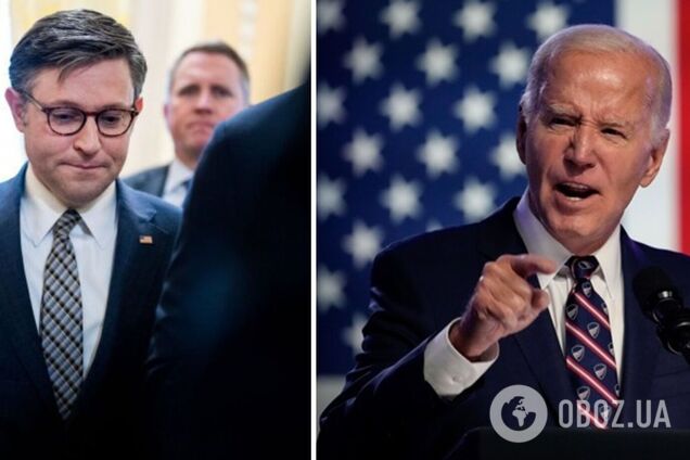 'Це просто шокує': Байден розкритикував республіканців і озвучив готовність обговорити зі спікером Джонсоном допомогу Україні