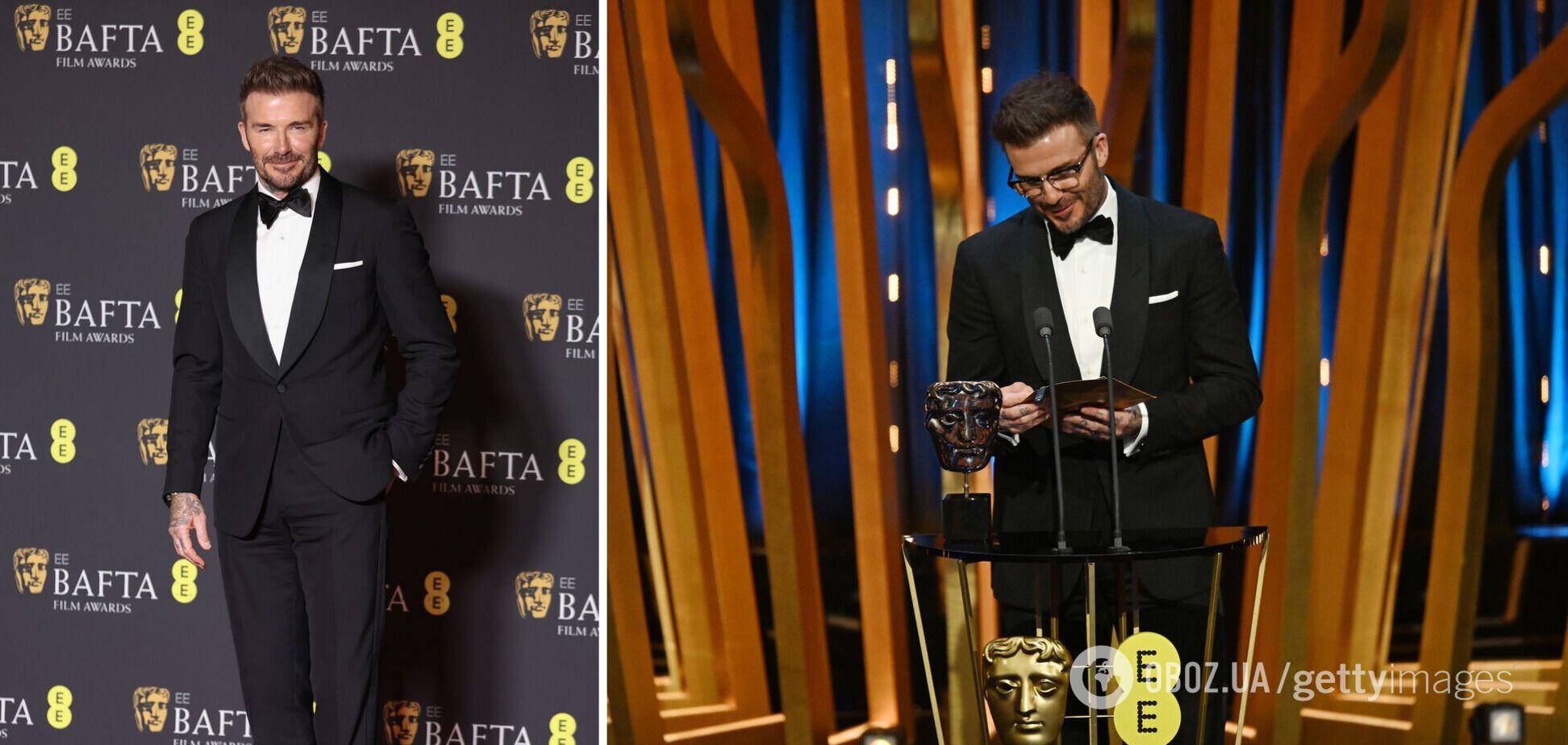 Девід Бекхем розлютив британців в усьому світі, сказавши одне слово зі сцени BAFTA