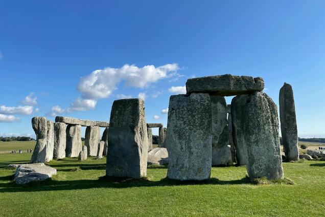 Стоунхендж в графстве Уилтшир (Англия)