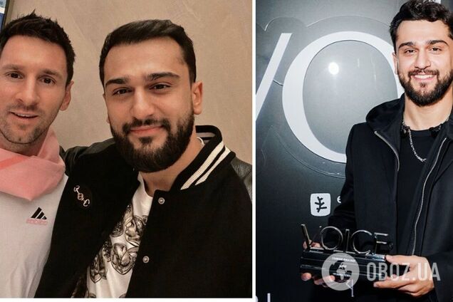 Легенда футбола Месси сфотографировался с российским 'певцом года' Jony, который предал украинских фанатов