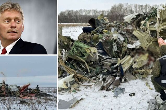 'Звернень не було': у Кремлі зробили нову цинічну заяву щодо катастрофи Іл-76
