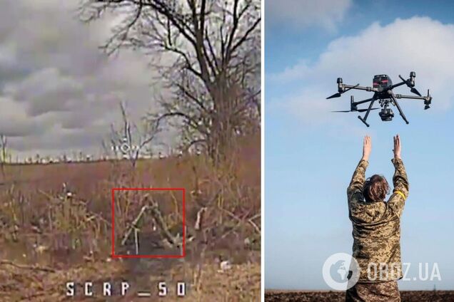 Робота українських дронів на фронті