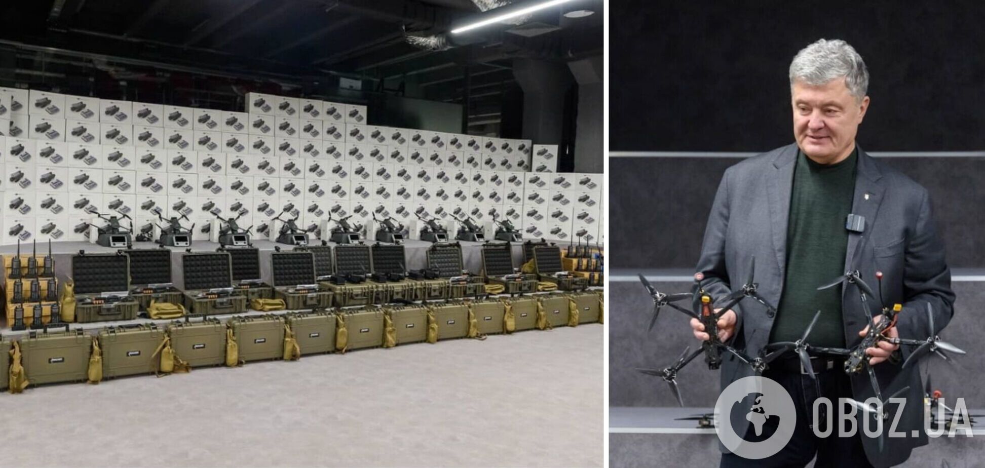 Лише з початку року передали під Авдіївку 900 FPV-дронів: Порошенко розповів про допомогу 110-й бригаді