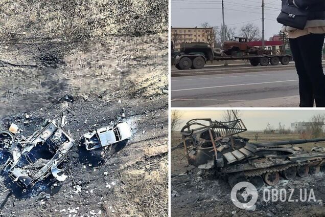 Партизаны 'Атеш' зафиксировали переброску сотен единиц сгоревшей техники из Авдеевки в Мариуполь. Фото и видео