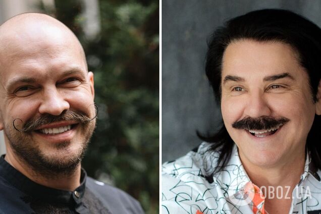 Не только Павел Зибров: 5 главных усачей украинского шоу-бизнеса. Фото