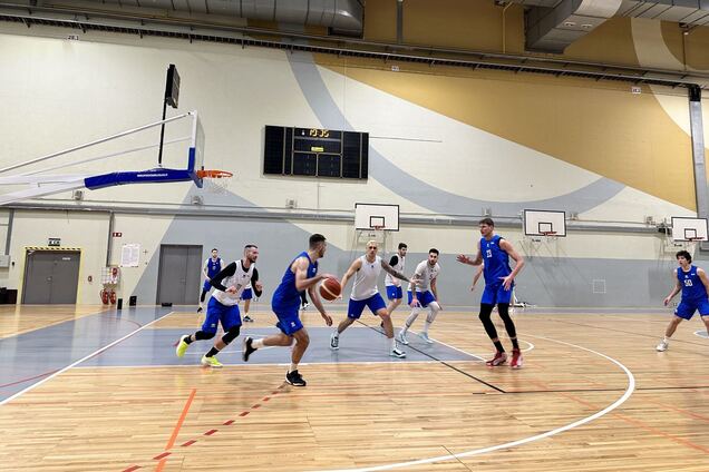 Сборная Украины продолжает подготовку к старту в отборе Евробаскета-2025