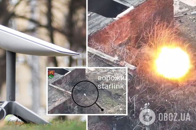'Не стерпіли неподобства': українські десантники знищили Starlink, який виявили на позиціях російських окупантів. Відео