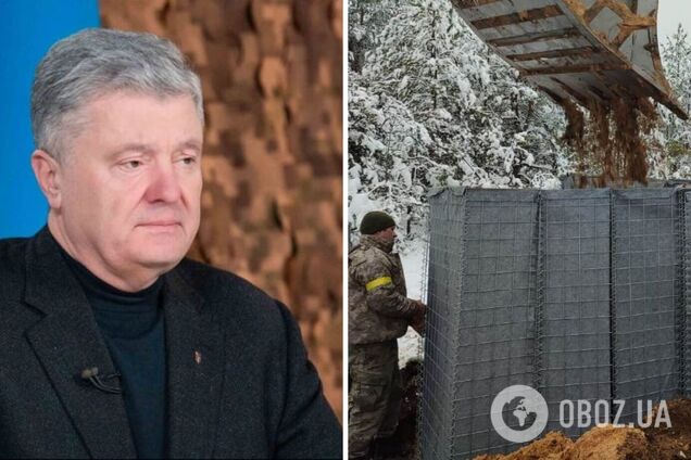 Порошенко призвал власти максимально строить фортификационные сооружения