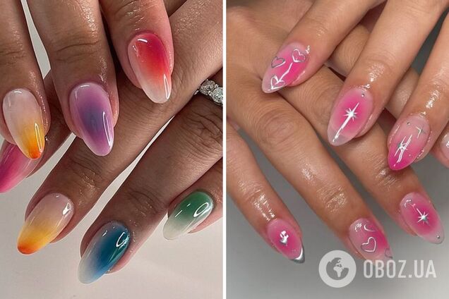 Что такое аура-маникюр и почему он не выходит из моды. Фото