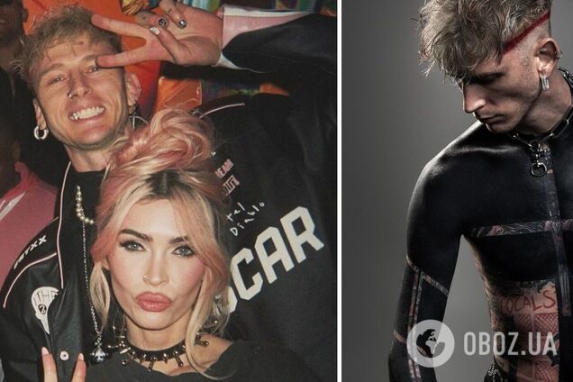 Жених скандальной Меган Фокс, которая унизила украинок, набил черное тату на половину тела и шокировал сеть