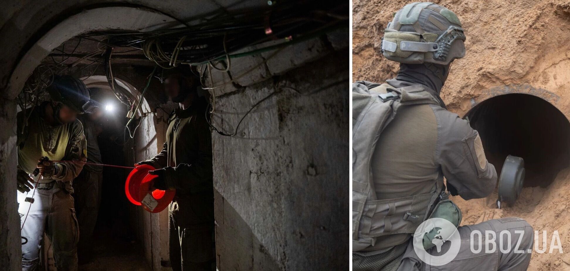 В ЦАХАЛе показали обширную сеть тоннелей под Хан-Юнисом, которую использовали лидеры ХАМАС. Видео