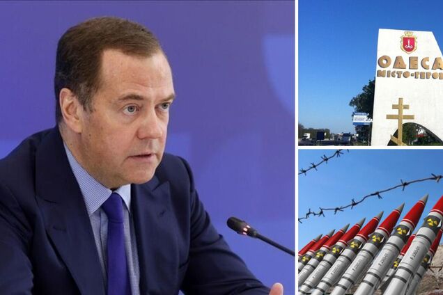 'Мы заждались': Медведев снова 'замахнулся' на Одессу и заговорил об угрозе применения ядерного оружия