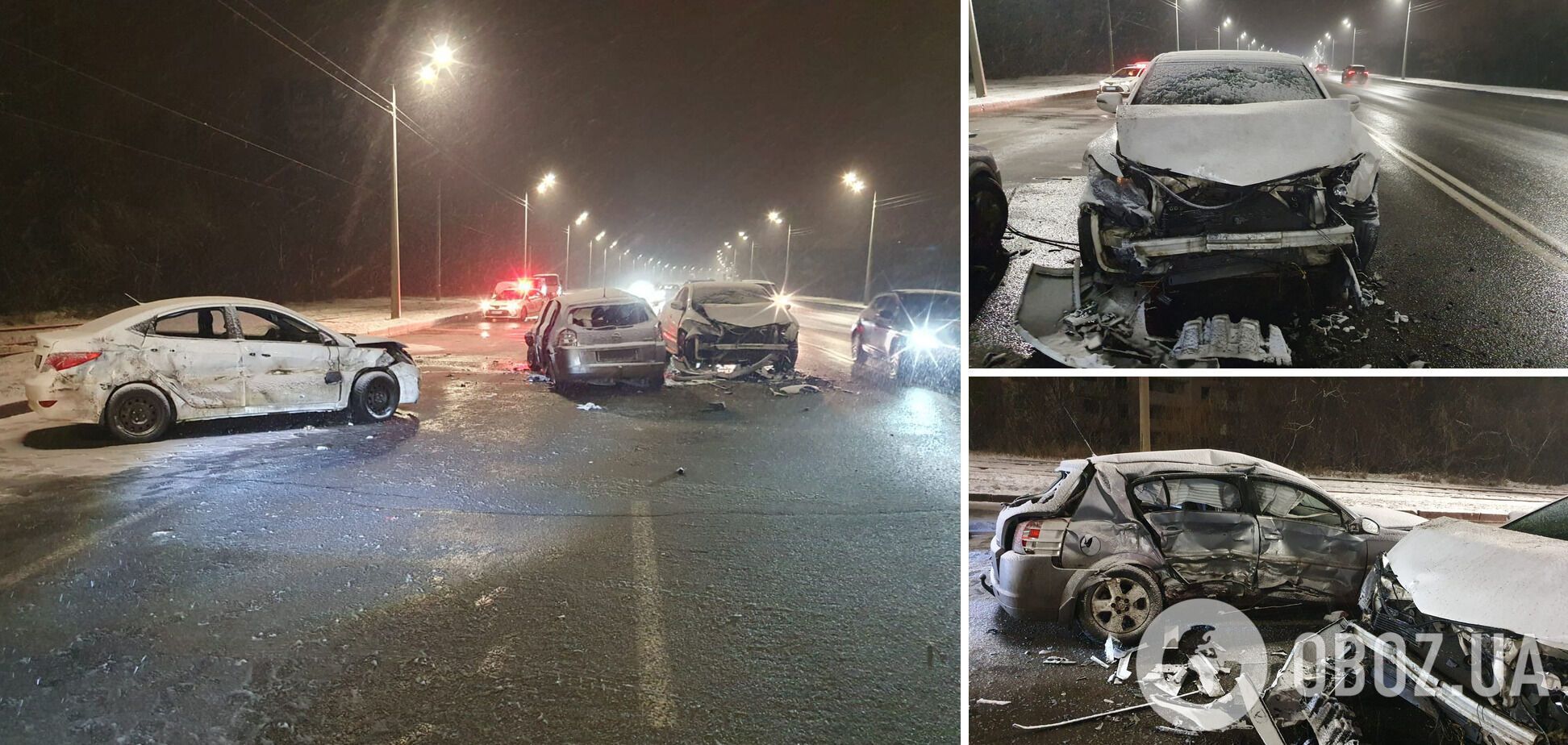 Авто вилетіло на зустрічну: у Харкові в ДТП загинув шестирічний хлопчик, п'ять людей постраждали. Фото